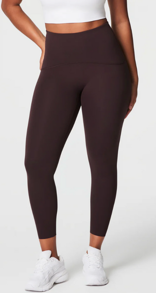 SPANX Booty Boost Pocket Leggings - Truffle Brown