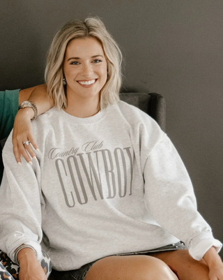 Country Club Cowboy Crewneck