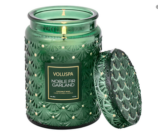 Voluspa Noble Fir Garland Large Jar