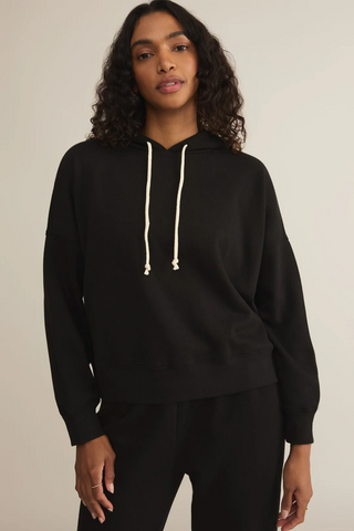 Z-Supply Infield Hoodie- Black