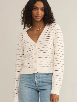 Z-Supply Romance Cardigan- Sea Salt