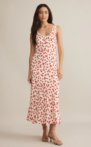 Z-Supply Hana La Rosa Ditsy Maxi Dress- Sea Salt