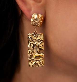 Alco- Solstice Earrings- Gold