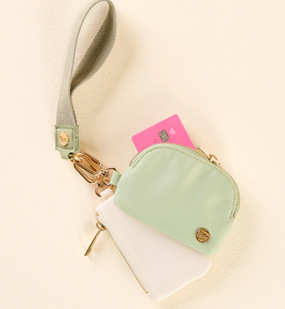 Dynamic Duo Pouch Wristlet