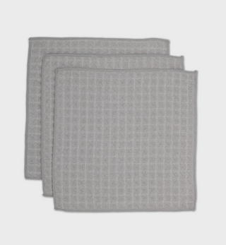 Geometry Waffle Washcloth Set