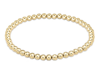 Classic Gold Bead Bracelet / Enewton