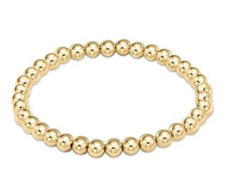 Classic Gold Bead Bracelet / Enewton