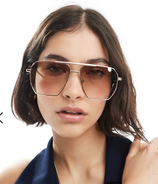Asteroid Sunglasses- Bright Gold- Aire