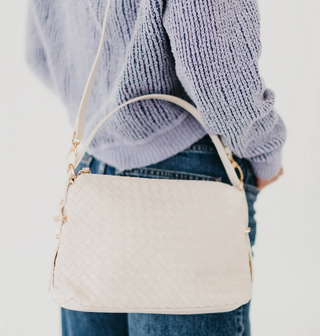 Harper Hobo Woven Shoulder Bag
