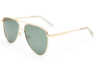 The Duke Sunglasses- Gold - Le Specs