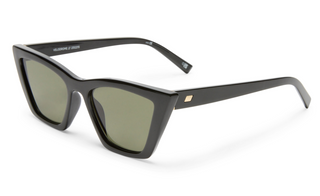 Velodrome Sunglasses- Black- Le Specs