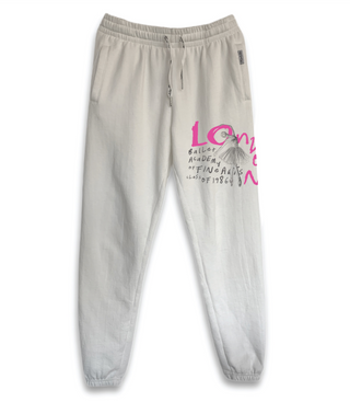 London Ballet Academy Sweatpants / White / The Laundry Room