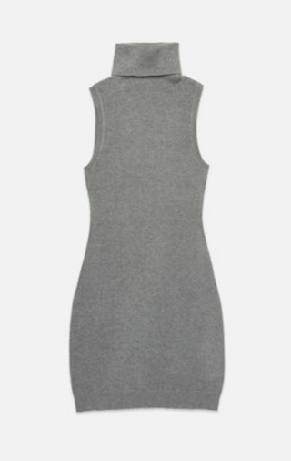 Richard Turtleneck Knit Dress / Grey Melange / Deluc