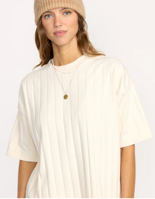 Cass Short Sleeve Top / White Cap / Billabong