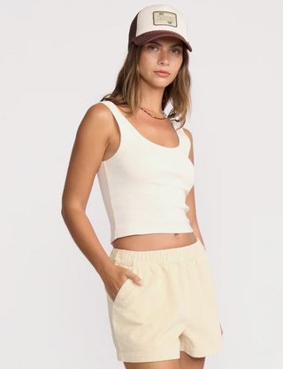 Goddess Knit Tank / White Cap / Billabong