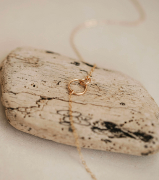 Tiny Links Necklace / Gold Filled / Hello Adorn