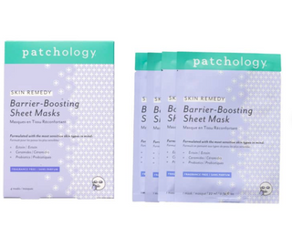 Patchology Skin Remedy Barrier-Boosting Sheet Mask / 4 Pack