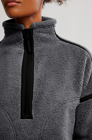 Mountain High Half Zip / Gunmetal Combo / Free People