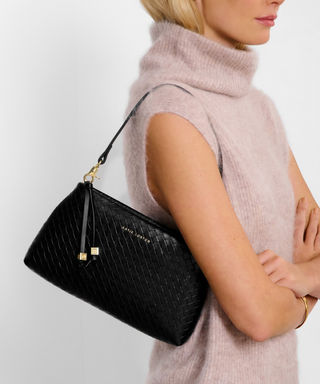 Nova Woven Texture Clutch / Katie Loxton