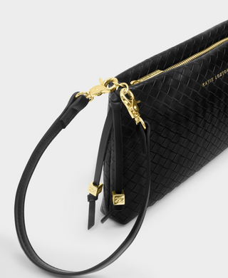 Nova Woven Texture Clutch / Katie Loxton