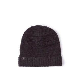 Barefoot Dreams CozyChic Grid Beanie - Black