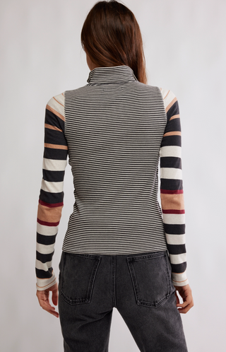 Avery Zip Up - Black Combo / Free People
