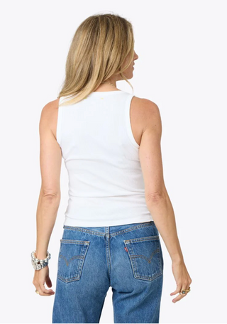 KR Tank - White // Kerri Rosenthal