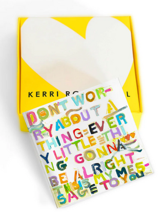 My Message to You Block of Love Multi // Kerri Rosenthal