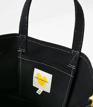Imperfect Heart Tote - Black // Kerri Rosenthal