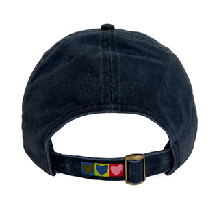 KR Imperfect Heart Hat - Indigo/Blue // Kerri Rosenthal