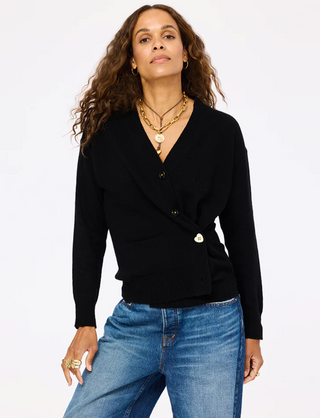 Jackie Cardigan - Black // Kerri Rosenthal