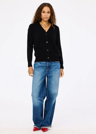 Jackie Cardigan - Black // Kerri Rosenthal