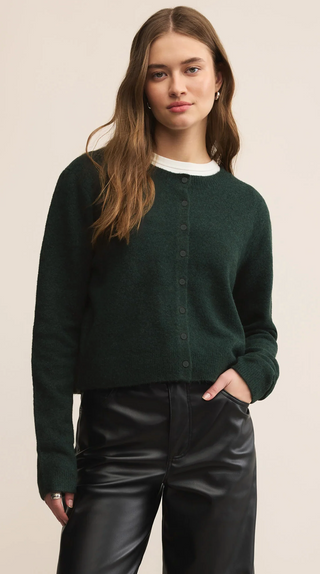 Medina Cardigan - Garland Green // Z Supply