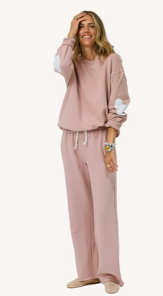 Weekend Barb Sweatpant - Mauve // Kerri Rosenthal