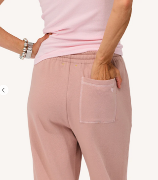 Weekend Barb Sweatpant - Mauve // Kerri Rosenthal