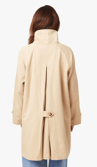 High Neck Trench Coat - Curds & Whey // Habitual