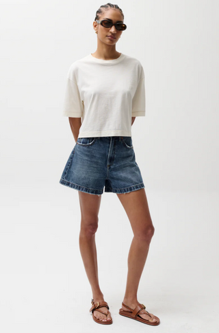 Pistola Saige High Rise A-Line Short - Wishbone