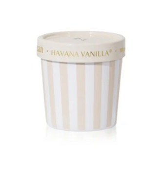 Caffe Capri 6.5oz Gelato Cup - Havana Vanilla // Capri Blue