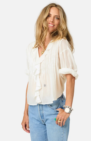 Rosen Blouse - Vanilla // Kerri Rosenthal