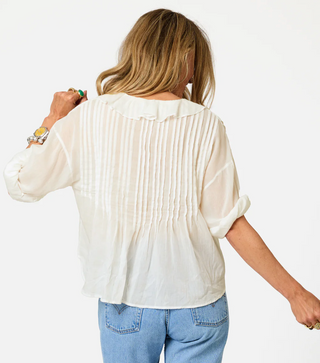 Rosen Blouse - Vanilla // Kerri Rosenthal