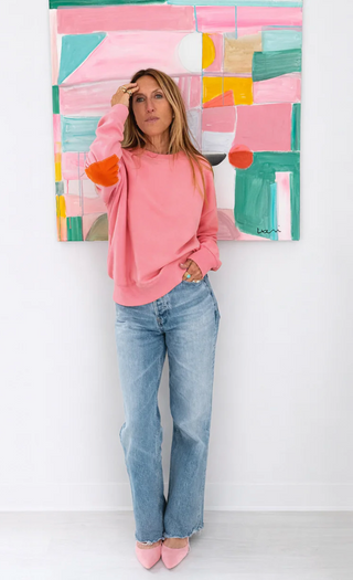 Ex-Boyfriend Sweatshirt - Pink // Kerri Rosenthal