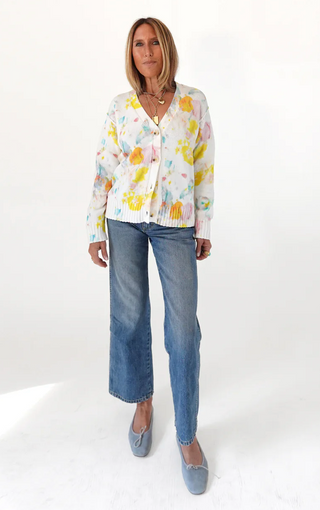 Slouchy Studio Cardigan - Multi // Kerri Rosenthal
