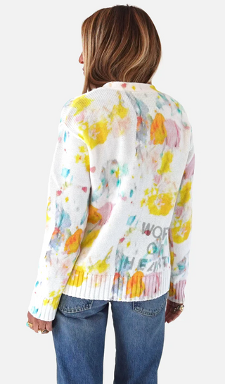 Slouchy Studio Cardigan - Multi // Kerri Rosenthal