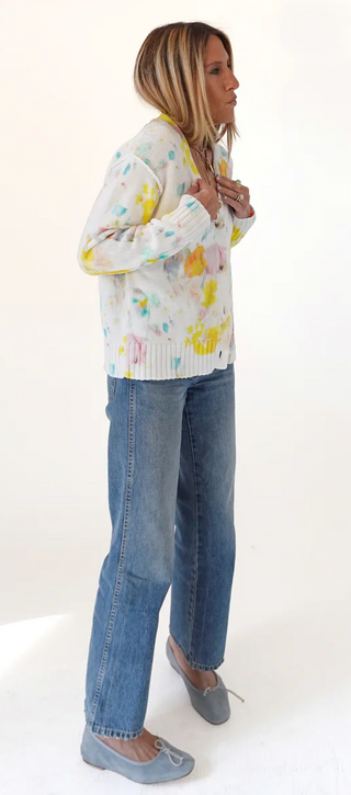 Slouchy Studio Cardigan - Multi // Kerri Rosenthal