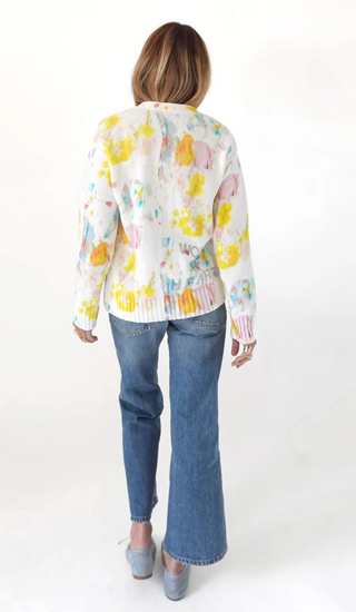 Slouchy Studio Cardigan - Multi // Kerri Rosenthal