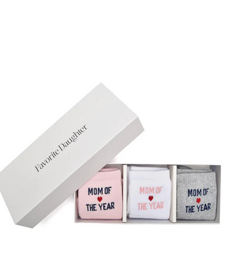 The MOTY Heart Sock Box Set - Blue/White/Grey // Favorite Daughter