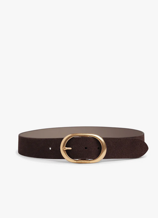 The Suede Jean Belt - Chocolate // Favorite Daughter