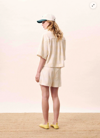 FRNCH-Vaelia Short-Creme