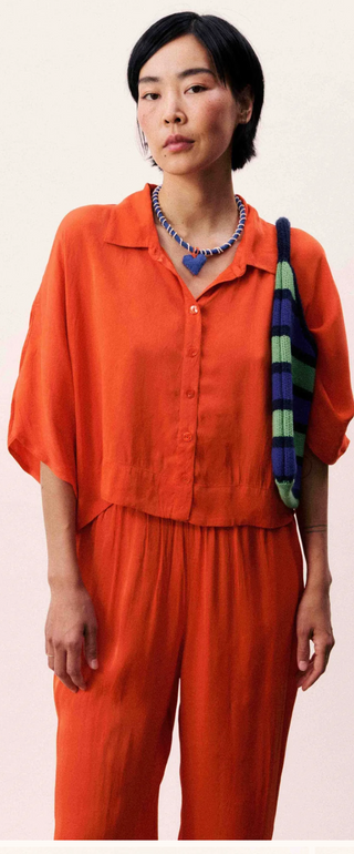 FRNCH-Pervenche Shirt-Rouge
