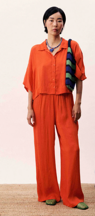 FRNCH-Pervenche Shirt-Rouge